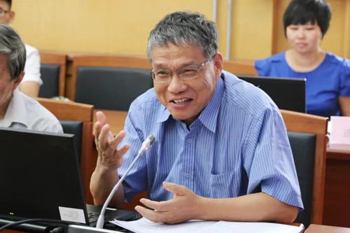上海政法学院“一带一路”安全研究院院长王蔚  （中国社会科学院日本研究所《日本学刊》林昶摄） 