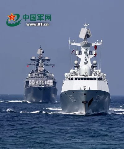 美媒:中俄军演让俄感到国力差距 中方都是新船(图1) 美媒:中俄军演让俄感到国力差距 中方都是新船(图1)