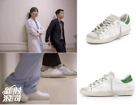 全智贤美人鱼同款鞋上线 深扒那些被韩剧捧红的鞋(图18) 《太阳的后裔》里的小脏鞋