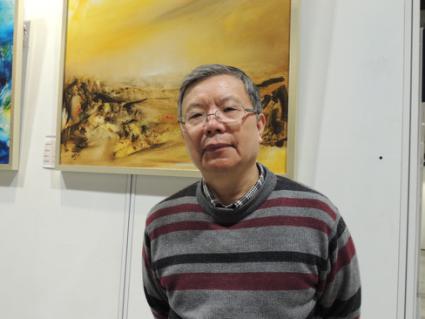 著名油画家徐树立应邀参加中华传统文化澳门行展览(图1)