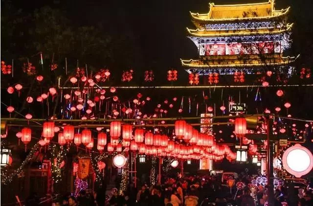 大美榆林除夕夜，惊艳！