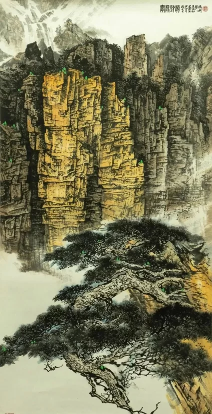 北京紫竹院 |“心筑江山——徐胜利、赵青仲、陈溪峋山水画展”(图6)