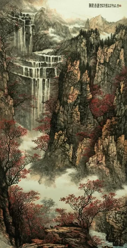北京紫竹院 |“心筑江山——徐胜利、赵青仲、陈溪峋山水画展”(图8)