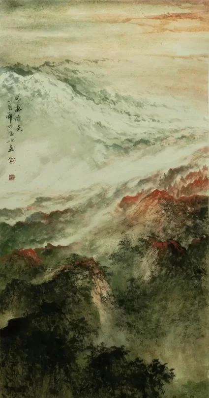 北京紫竹院 |“心筑江山——徐胜利、赵青仲、陈溪峋山水画展”(图13)