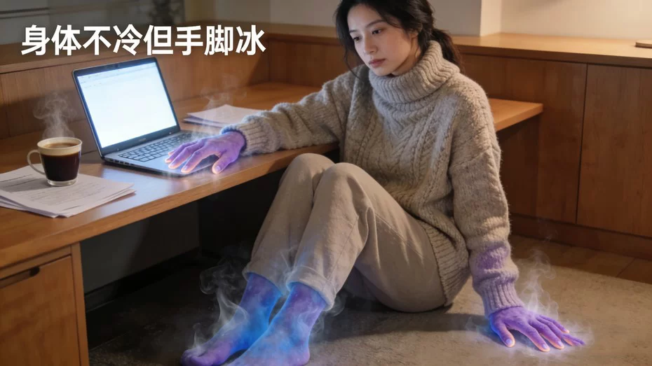 冬天手脚冰冷出冷汗!常见机制与改善方法一次说清